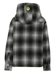 Клетчатая куртка с капюшоном Barrow Kids, серый - фото 2
