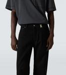 Широкие джинсы McQueen, черный - фото 5