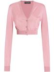 Dolce & Gabbana укороченный кардиган, розовый - фото