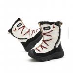 Детские утепленные ботинки Kids Jeep, белый/черный - фото 4