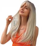 Женский парик из светлых длинных волос, натуральный., inna - фото