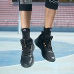 Высокие носки унисекс однотонные RIGER, 3 пары (Черный *3) - фото 8