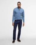 Джемпер Barbour Cotton Half-Zip, Blue Stone - фото 2