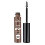 Гелевая тушь для бровей 02 Browny Brows, 3,8 мл Essence, Make Me Brow - фото
