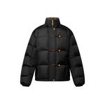 Пуховик с подушкой и монограммой Louis Vuitton, черный - фото