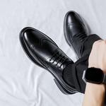 Туфли мужские низкие черный Gzz - фото 7