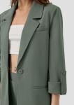 QS Блейзер в темно-зеленом цвете - фото 5