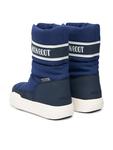Снегоступы Moon Boot Jr Park Zip High Wp 80D3440080 D, темно-синий - фото 3