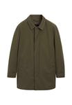 Пальто Massimo Dutti WATER-REPELLENT WINDPROOF, Khaki - фото 2
