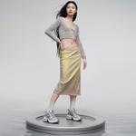 Кроссовки GG-CC Chunky Sneakers Women's Low-top, черный - фото 11