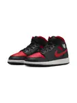 Кроссовки Jordan 1 Mid Black/Summit White/Varsity Jordan Kids, черный - фото