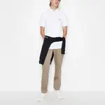 Футболка поло с логотипом ARMANI EXCHANGE, белая - фото 4