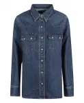 Джинсовая длинная рубашка Filson, синий - фото