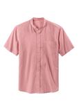 Рубашка с коротким рукавом HIS, коралловый - фото