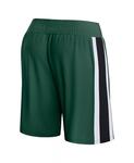 Мужские шорты Hunter Green Milwaukee Bucks Referee Iconic Mesh Fanatics - фото 2