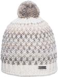 вязаная шапка белого цвета Eisglut - фото