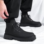 Ботинки Martin мужские черный Weishibangwei - фото 5