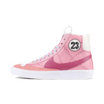 Кроссовки Nike Blazer Skateboarding Shoes Women's Mid-top Pink/Black, розовый - фото