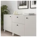 Ручка, черная, 27 мм, 2 шт. ENERYDA IKEA - фото 3