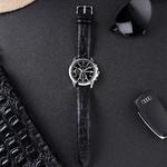 Часы CASIO Edifice Waterproof Men Mens Black Analog, черный - фото 7