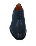 Туфли на шнуровке Santoni, полуночно-синий - фото 4