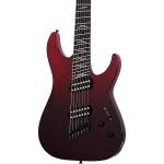 Schecter Guitar Research Reaper-7-String Elite Multiscale Электрогитара Blood Burst - фото