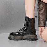 Ботинки Мартин женские черные EBLAN - фото 7