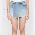 Джинсовая юбка-брюки Dondup - Made In Italy, синий - фото