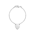 Браслет с подвеской в виде сердца GUCCI - фото 5