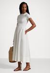 Платье Polo Ralph Lauren Jersey dress, White - фото 2