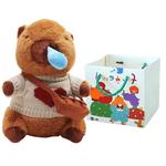 Плюшевая кукла Snotty Dressing Capybara высотой 25 см Whoops - фото 3