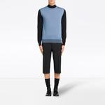 Свитер мужской синий Prada, синий - фото 2