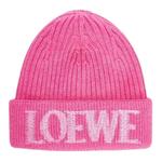 LOEWE Шерстяная шапка-бини Women's Pink - фото