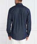 Рубашка разрезана, стираный деним Regular fit Oscar Jacobson, синий - фото 4