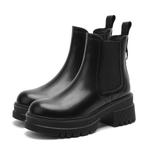 FOXER Короткие ботинки челси женские черные - фото