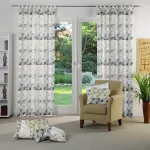 Виртовая штора «Berlare», (1 шт.), на заказ Wirth, цвет hellgrau - фото 2