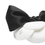 CHANEL Шелковый кокон броши Women's White/Black - фото 3