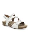 Босоножки на танкетке Platform sandals Josef Seibel, белый - фото 2