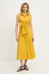Хлопковое платье Answear.Lab, желтый - фото 2