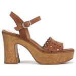 Платформенные сандалии Kira Naturalizer, english tea brown suede - фото 2