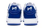 Кроссовки A BATHING APE Bape Sta Patent Leather White Blue 2023 - фото 8