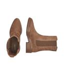 Полусапоги женские челси Calvin Klein замшевые, бежевый - фото 4