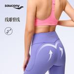 Saucony Беговые шорты Women's Light Milk Gray Purple - фото 10