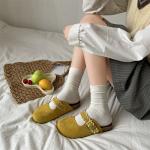 Закрытые тапочки для женщин TAFN, синий - фото 5