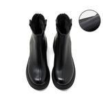 Женские Ботинки Челси Чёрные/Абрикос COMELY, Абрикос (На Флисовой Подкладке) - фото 10