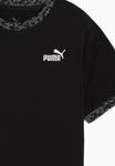 Футболка Puma Print T-shirt, Black - фото 6
