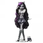 Детская кукла Monster High Reel Drama Clawdeen Wolf Doll, серый - фото