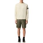 Свитшот с нашивкой компас STONE ISLAND, бежевый - фото 6