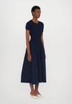 Платье STAUD YSABEL DRESS, Navy/Dark Blue - фото 4