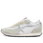 Кроссовки Golden Goose Marathon Runner Suede Sneaker, цвет White, Grey & Silver - фото